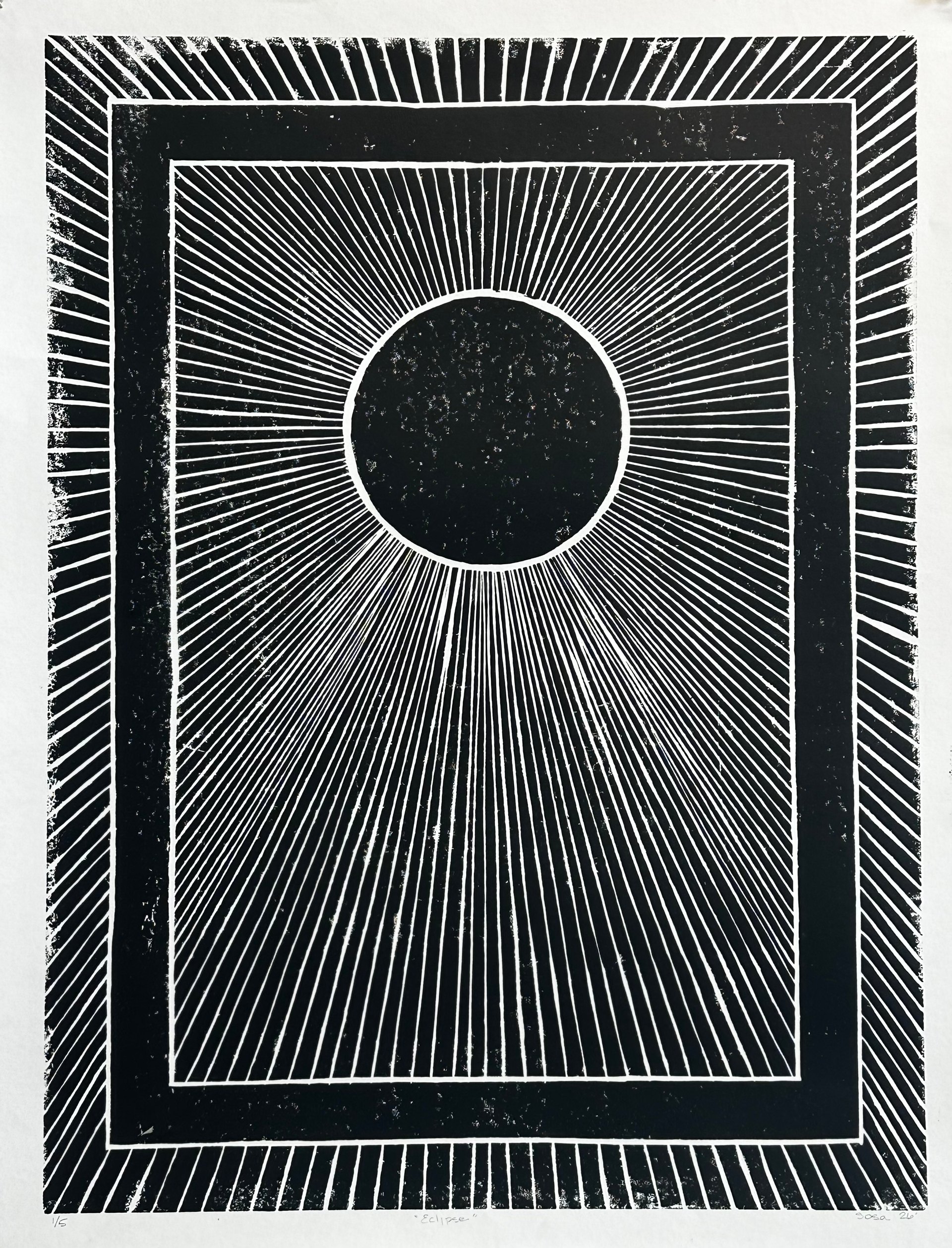 A solar eclipse